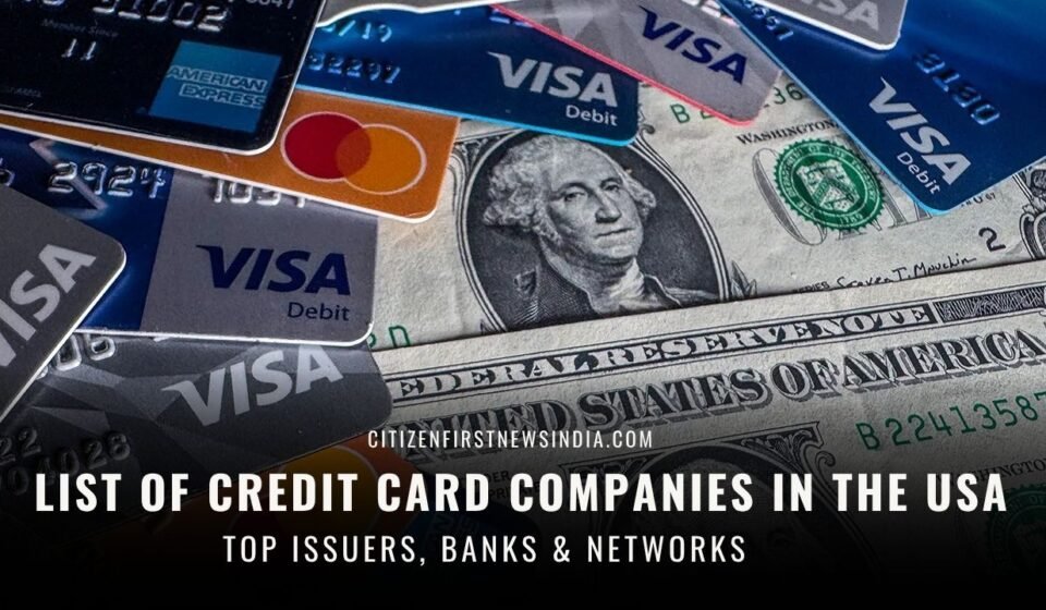 List of Credit Card Companies in the USA