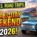 Best U.S. Road Trips for a 3-Day Weekend in 2026
