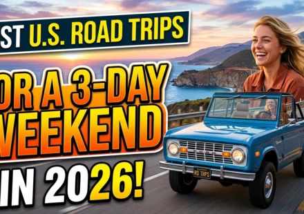 Best U.S. Road Trips for a 3-Day Weekend in 2026
