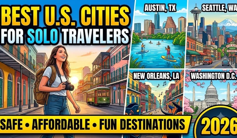 Best U.S. Cities for Solo Travelers in 2026